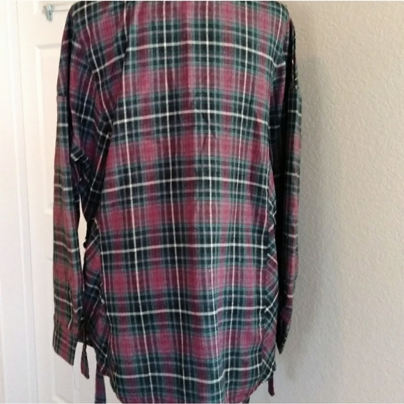 Weekend | Plaid Tunic/ Lace-up sides "NWT" - Picture 2 of 6
